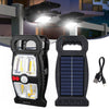 Lampa LED Solara cu senzor de miscare si clip de prindere, Iluminarea utomata, USB Type-C, IP65