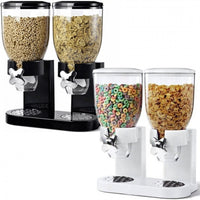 Dispenser dublu pentru cereale, 4 Litri - cate 2L/dozator - imagine 2