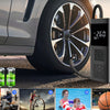 Compresor Auto Portabil, 3 in 1, Baterie 6000mAh Tip Powerbank, Digital, Manometru, Lanterna LED, 150PSI, Debit 20L, Incarcare USB,