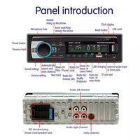 Radio Auto Digital Stereo cu Bluetooth și MP3, telecomanda, JSD-530