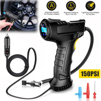 Compresor auto portabil multifunctional, 12V, 10 bari, afișaj digital LED, alimentare la bricheta masinii - imagine 12
