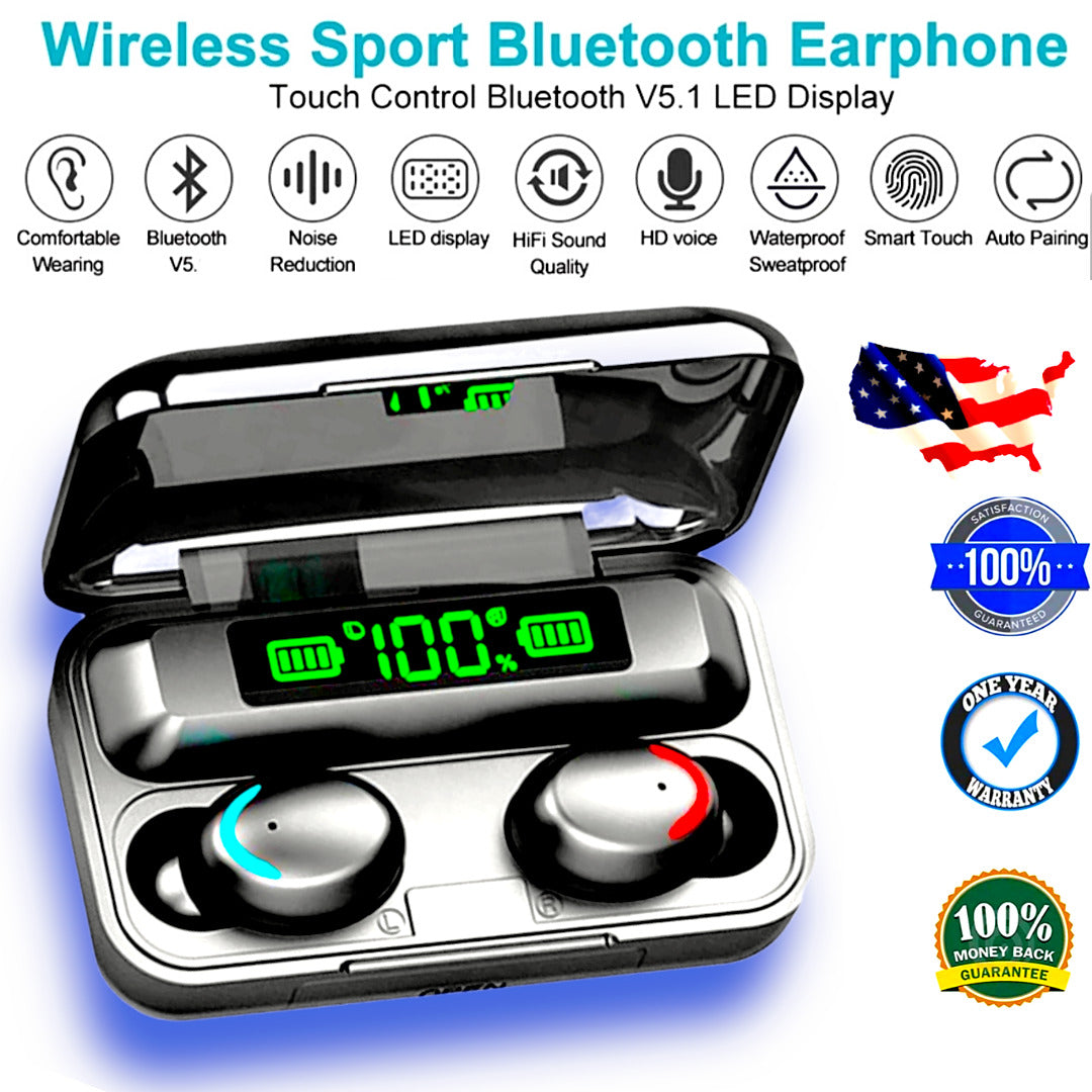Casti Bluetooth Wireless TWS BTH-F9-5