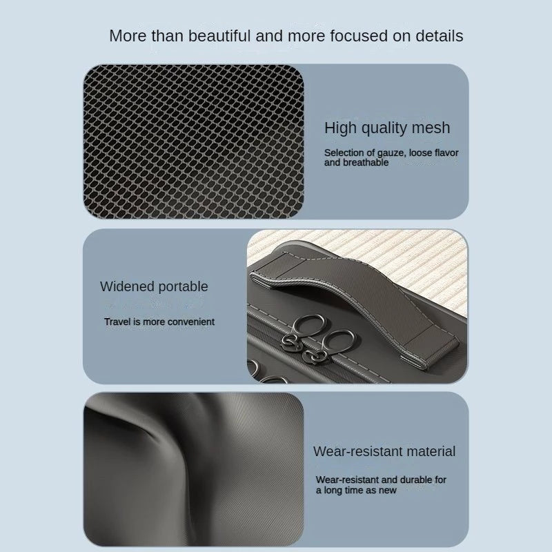 Geantă Organizatoare de Călătorie pentru Încălțăminte – 3 Compartimente, Material Impermeabil