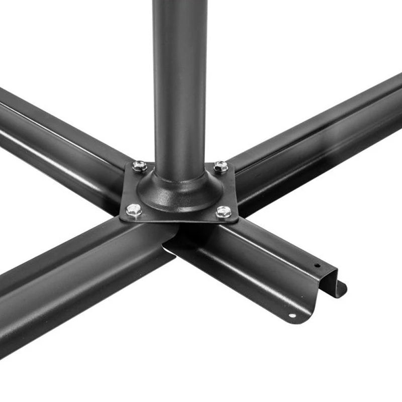 Umbrela de soare suspendata pentru gradina sau terasa, rotunda 3m X 2.5m X 2.3m, suport inclus