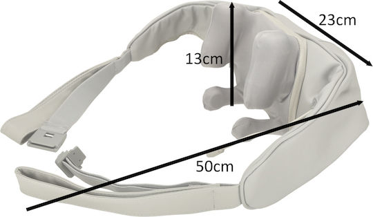 Aparat de masaj cervical 6D cu incalzire si vibromasaj, 3 intensitati, 2 moduri, silentios 45 dB, maro