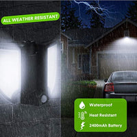 Lampa solara 90 LED, senzor de miscare, telecomanda - imagine 11