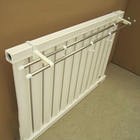 Suport dublu pentru uscare prosoape, cu prindere pe calorifer, 50-60cm - imagine 4