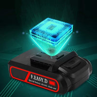 Mini fierastrau electric cu lant 4 inch si acumulator, fara fir, pentru lemn, 36V - imagine 11