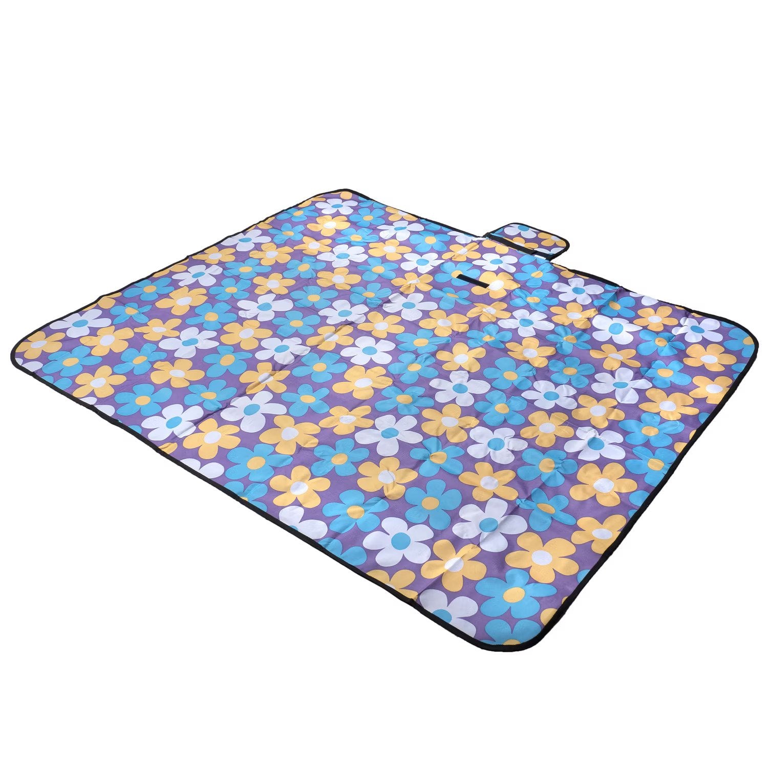 Patura impermeabila pentru plaja sau camping, 150 x 145 cm, diverse culori