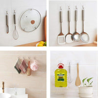 Set 10 carlige autoadezive pentru bucatarie sau baie - imagine 6