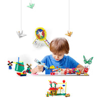 Creion pentru Desenat In Spatiu 3D, Pentru Incepatori, Cu Afisaj Si Filamente Multicolore - imagine 10