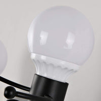 Lampa metalica retro industriala tip humanoid, soclu E27, diverse modele