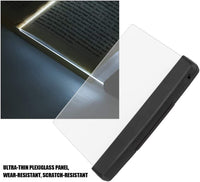 Lampa tip panou luminos LED pentru cititul cartilor pe timpul noptii, invatat pentru scoala sau facultate - imagine 2