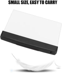 Lampa tip panou luminos LED pentru cititul cartilor pe timpul noptii, invatat pentru scoala sau facultate - imagine 5