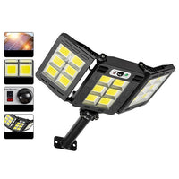 Lampa Solara Stradala Tripla 200W COB – Autonoma, IP65, Senzor Miscare - imagine 3