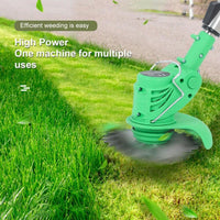 Motocoasa electrica 48V, 4000 mAh, 18000 RPM, cu acumulatori - imagine 3