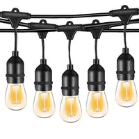 Ghirlanda solara cu 10 becuri Led Filament incluse, 2W, 3000K, IP65 lumina calda - imagine 12