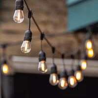 Ghirlanda solara cu 10 becuri Led Filament incluse, 2W, 3000K, IP65 lumina calda - imagine 8