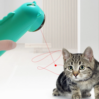 Jucarie interactiva cu laser pentru pisici, verde - imagine 6