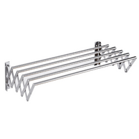 Uscator rufe din metal, retractabil, cu prindere in perete - imagine 2