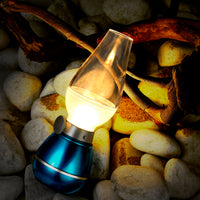 Felinar LED cu aspect retro si stingere prin suflare - imagine 2