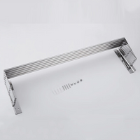 Uscator rufe din metal, retractabil, cu prindere in perete - imagine 6
