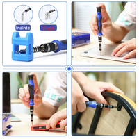 Set trusa surubelnita precizie cu 138 piese, biti otel, maner ergonomic - imagine 7