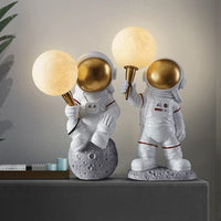 Lampa de veghe pentru copii, model astronaut - imagine 2