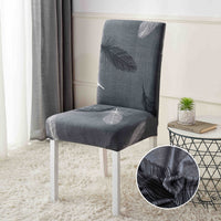 Set 6 huse universale, elastice, pentru scaun - imagine 7