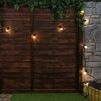 Ghirlanda luminoasa pentru gradina 5m, 10m sau 20m, lumina calda (3000 K), protectie IP44, 20/40 becuri LED - imagine 3
