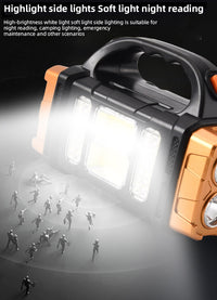 Lanterna solara led, 4 moduri de iluminare - imagine 6