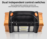 Lanterna solara led, 4 moduri de iluminare - imagine 4