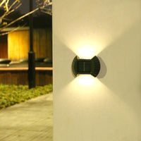 Set 4 lampi solare exterioare pentru perete, iluminare sus-jos - imagine 10