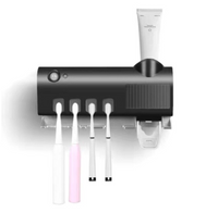 Dozator pentru pasta de dinti cu alimentare solara si sterilizator UV pentru periute - imagine 4