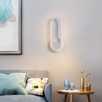 Lampa de perete LED, rotativa 330°, lumina calda 12W - imagine 2