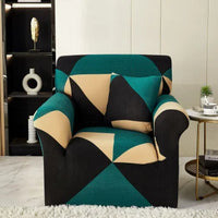 Husa fotoliu din bumbac elastic 90-140 cm - imagine 7