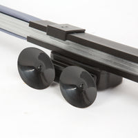 Copertina parasolar auto retractabil impotriva razelor UV, fixare prin ventuze, pentru parbriz sau luneta - imagine 6