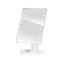 Oglinda makeup iluminata LED pentru machiaj, portabila - imagine 8
