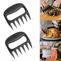 Set 2 gheare pentru carne si preparate pulled pork 11 x 11 x 2,5 cm, Bear Paws - imagine 2