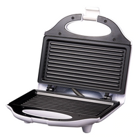 Sandwich-maker Hausberg HB-3510, 750 W, Alb, model grill - imagine 2