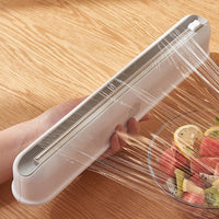Dispenser folie alimentara stretch, cu magnet, lama de taiere, 38 cm - imagine 9