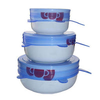 Set 6 capace flexibile din silicon, pentru caserole - imagine 5
