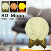 Lampa de veghe cu umidificator, Luna DEKA Moon 3D, 880 ml - Tenq.ro