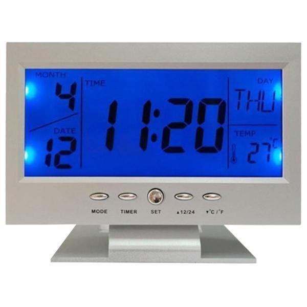 Ceas cu ecran LCD si control vocal - Tenq.ro