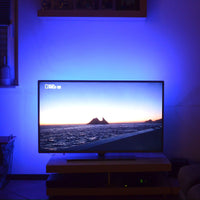Banda LED Ambilight pentru iluminare fundal TV cu telecomanda si alimentare USB - imagine 6