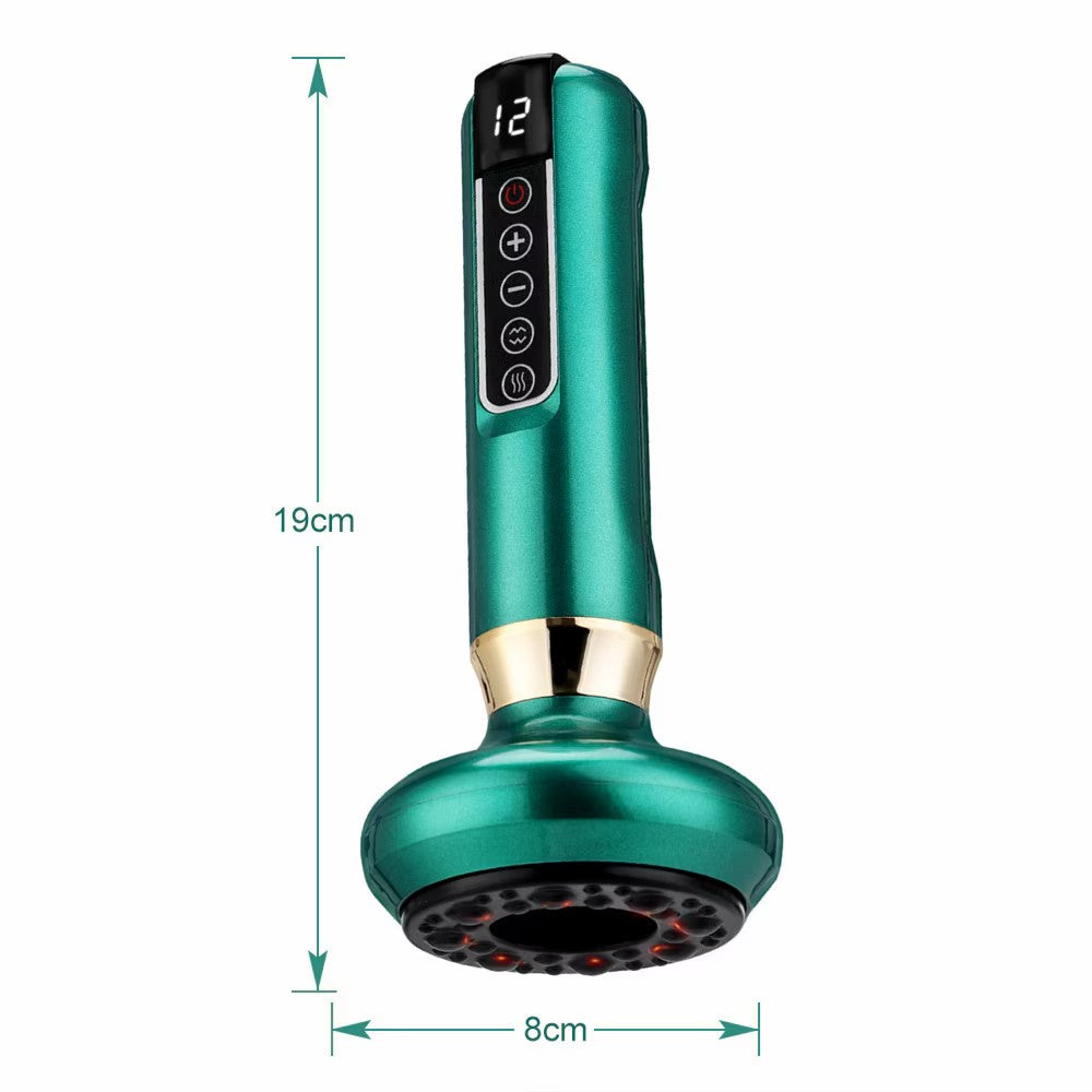 Aparat de Masaj Anticelulitic cu Vid si Caldura Reincarcabil Wireless 45°C - detaliu produs