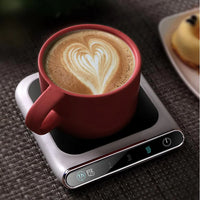 Incalzitor electric smart pentru cana cafea, ceai si alte bauturi, incarcare USB, reglare temperatura, alimentare 5V, putere