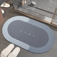 Covoras silicon super absorbant pentru baie, cu uscare rapida - imagine 5