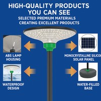 Lampa solara LED 200W, iluminare inteligenta in 3 culori, telecomanda si stalp inclus - imagine 3