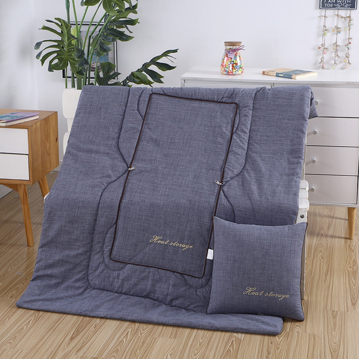 Perna / pilota multifunctionala 2 in 1, 40 x 40 x 10 cm sau 110 x 150 cm